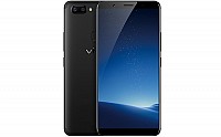 Vivo X20 Plus Matte Black Front and Back pictures