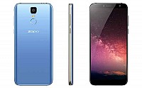 Zopo Flash X1 Coral Blue Front,Back And Side pictures