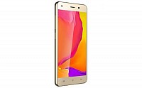 Comio A8 Mint Gold Front And Side pictures