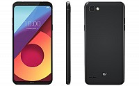 LG Q6 Plus Astro Black Front,Back And Side pictures