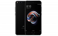 Xiaomi Mi Note 3 Black Front And Back pictures