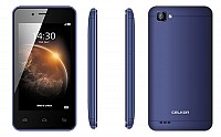 Celkon Smart 4G Blue Front,Back And Side pictures