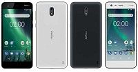 Nokia 2 White Front And Back pictures