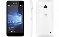 Microsoft Lumia 550 White Front,Back And Side pictures