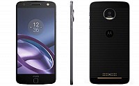 Motorola Moto Z Black Front,Back And Side pictures