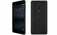 Nokia 5 Matte Black Front,Back And Side pictures