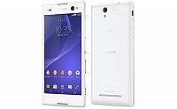 Sony Xperia C3 White Front,Back And Side pictures