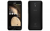 Asus ZenFone C ZC451CG Charcoal Black Front And Back pictures
