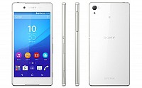 Sony Xperia Z3+ Dual White Front,Back And Side pictures