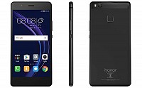 Huawei Honor 8 Smart Black Front,Back And Side pictures