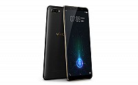 Vivo X20 Plus UD Matte Black Front,Back And Side pictures