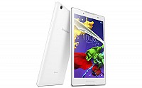 Lenovo Tab 2 A8 Pearl White Front, Back And Side pictures