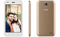 Intex Aqua Lions T1 Lite Champagne Front,Back And Side pictures