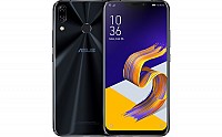 Asus ZenFone 5Z (ZS620KL) Midnight Blue Front And Back pictures