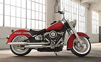 Harley Davidson Softail Deluxe Wicked Red pictures
