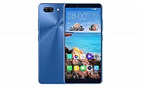 Gionee M7 Sapphire Blue Front And Back pictures