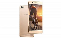 Gionee Marathon M5 Lite Gold Front,Back And Side pictures