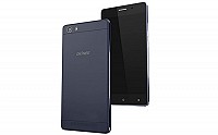 Gionee Marathon M5 Lite Blue-Grey Front,Back And Side pictures