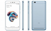 Xiaomi Redmi 5A Lake Blue Front,Back And Side pictures
