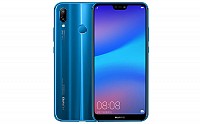 Huawei Nova 3e Blue Front And Back pictures