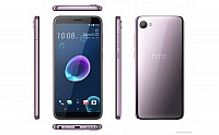 HTC Desire 12 Warm Silver Front,Back And Side pictures