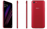 Oppo A1 Red Front,Back And Side pictures