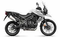 2018 Triumph Tiger 800 XCX Crystal White pictures
