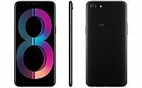 Oppo A83 Black Front,Back And Side pictures