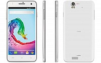 Lava Iris X5 White Front,Back And Side pictures