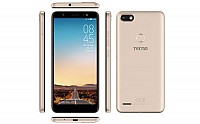 Tecno Camon i Sky Champagne Gold Front,Back And Side pictures