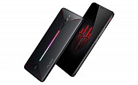 ZTE Nubia Red Magic Black Front, Back And Side pictures