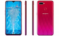 Oppo F9 Pro Front, Side and Back pictures