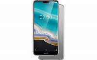 Nokia 7.1 Front, Side and Back pictures