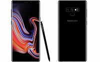 Samsung Galaxy Note 9 Front, Side and Back pictures