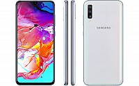 Samsung Galaxy A70 Front, Side and Back pictures