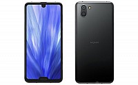 Sharp Aquos R3 Front and Back pictures
