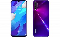 Huawei Nova 5 Front and Back pictures