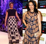 Sonakshi blasted with elegant attire at lakme fashion Week 2014