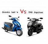 Suzuki Let's or TVS Jupiter? Which scooter will be more superior?