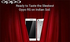 Show is to begin: Oppo R5 is making Entry at Indian Floor