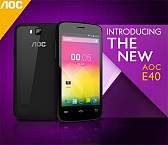 AOC E40 Unlatched for Indian Market as Entry-Level Smartphone