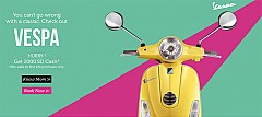 Entire Range of Vespa Scooters is Now Available at Snapdeal