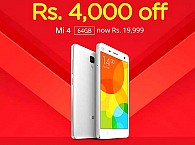 After Second Price Slashing, Now Xiaomi Mi 4 (64GB) Costs Rs. 19,999
