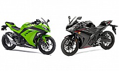 Comparison Yamaha YZF R3 vs Kawasaki Ninja 300