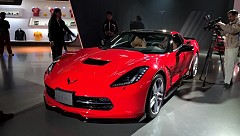 General Motors Chevrolet Corvette Stingray Unveiled at the 2016 Auto Expo