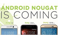Latest Android 7.0 Nougat To Roll Out In Top Three HTC Smartphones