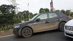 India-Bound Next Generation Audi Q5 Spied Testing In Mumbai