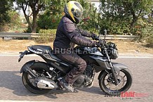 Yamaha FZ 250 'Mystery Product' spied Again Without Clothing
