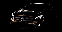 2017 Mercedes GLA Facelift Teased Prior to Detroit Motor Show