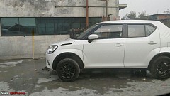 Maruti Suzuki Ignis Spied At Dealership Stockyards Ahead of its Official Debut